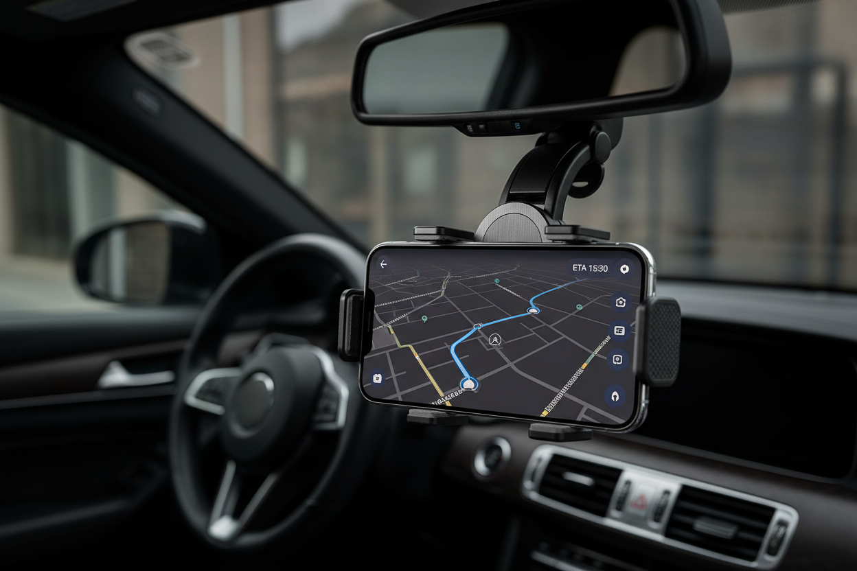 Premium Car Phone Holder Banner